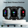 Portronics Kronos Y1 Por-1427 - Smart Watch Black