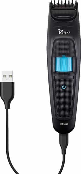 Syska Ht100u Runtime: 45 Min Trimmer For Men & Women (Black)