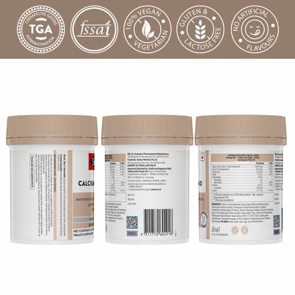 Swisse Ultiboost Calcium + Vitamin D Tablet 90 No's