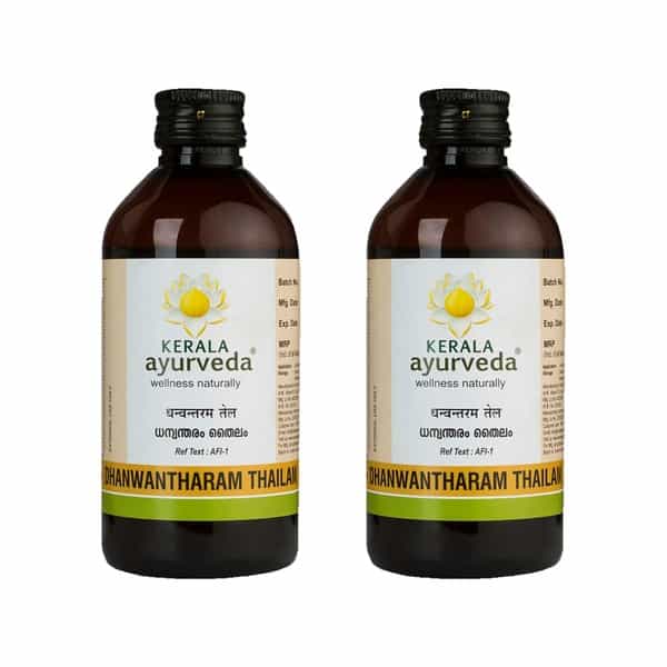 Dhanwantharam Thailam (Oil) 200 Ml (Pack Of 2)