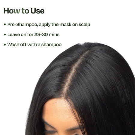 Sacred Grove Neem Leaves & Lemon Peel Anti-Dandruff Hair Mask - 200 Gms