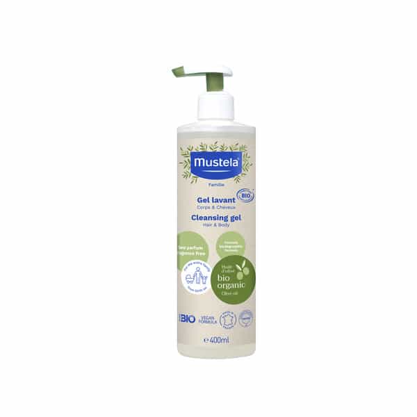 Mustela Organic Cleansing Gel 400Ml