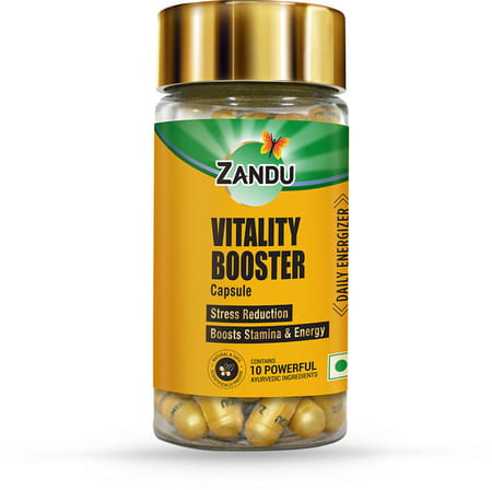 Zandu Vitality Booster Capsules Bottle Of 60