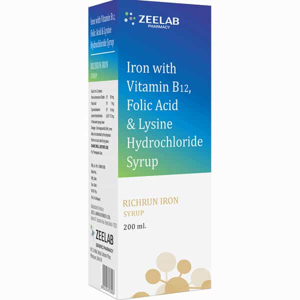 Buy RICHRUN IRON SYRUP 200ML Online & Get Upto 60 OFF at PharmEasy