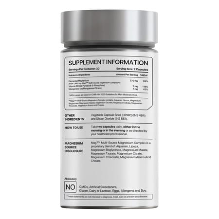 Decode Age Mag7 Supplement | Supports Mood | Bone And Muscle Health | Metabolism | Veg - 60n