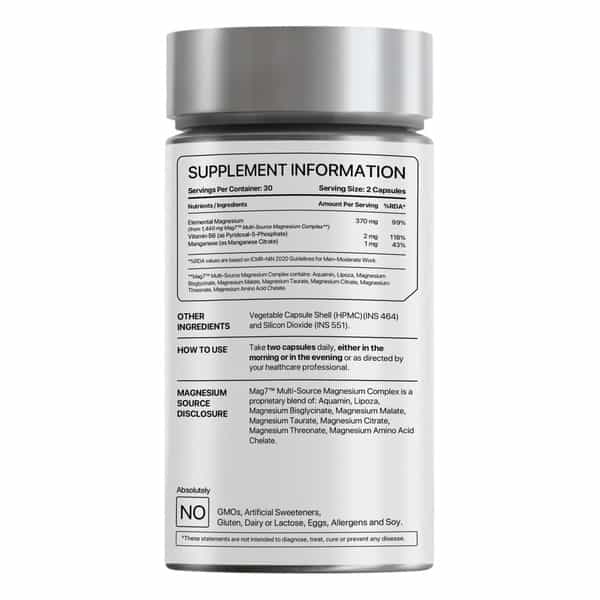 Decode Age Mag7 Supplement | Supports Mood | Bone And Muscle Health | Metabolism | Veg - 60N