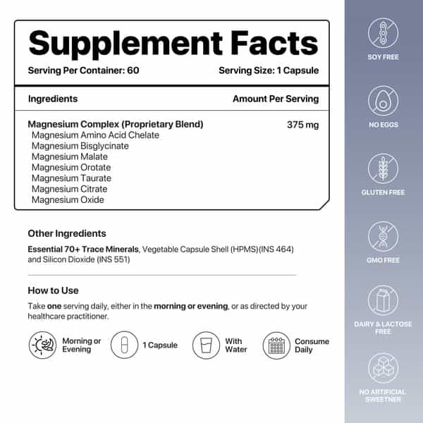 Decode Age Mag7 Supplement | Supports Mood | Bone And Muscle Health | Metabolism | Veg - 60N