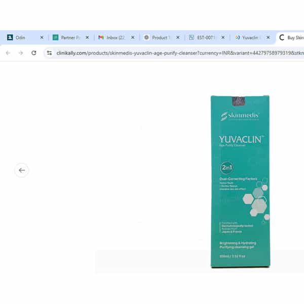 Skinmedis Yuvaclin Cleanser Face Wash - 100Ml