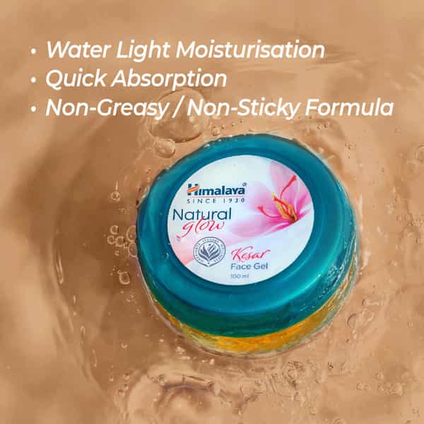 Himalaya Natural Glow | Kesar | Face Gel | 100 Ml