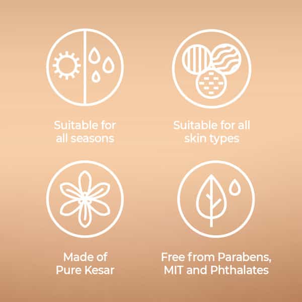 Himalaya Natural Glow | Kesar | Face Gel | 100 Ml