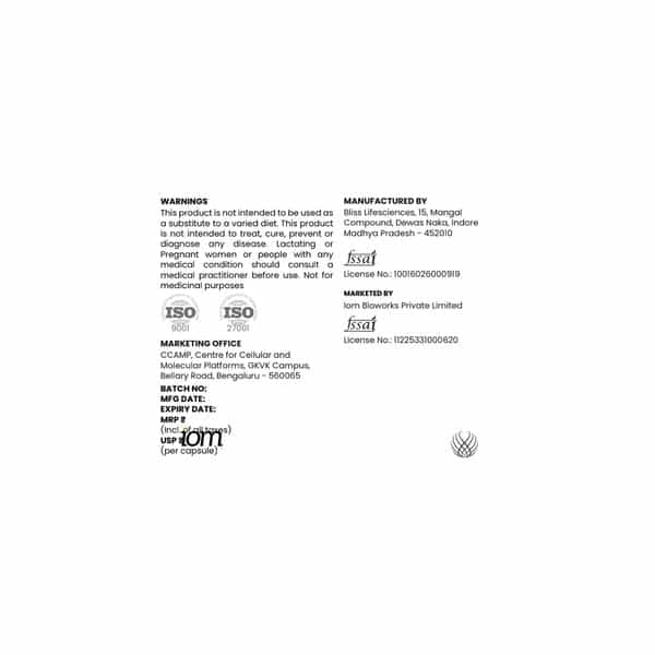 Iom Bioworks Gut Steady Diarrhea Support Supplement For Adults | Combo Pack Of 2