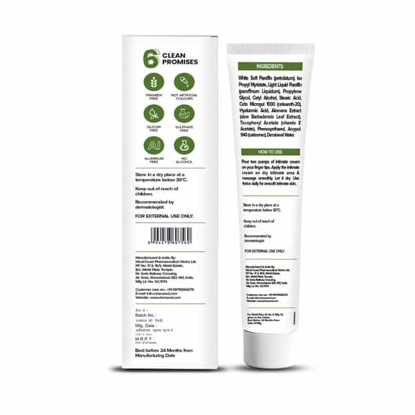 Sheneed Feminine Intimate Cream Dryness Relief 30Glong-Lasting Moisturizing Lubricant|Gynac Approved