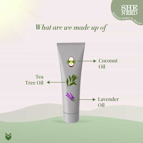 Sheneed Feminine Intimate Cream Dryness Relief 30Glong-Lasting Moisturizing Lubricant|Gynac Approved
