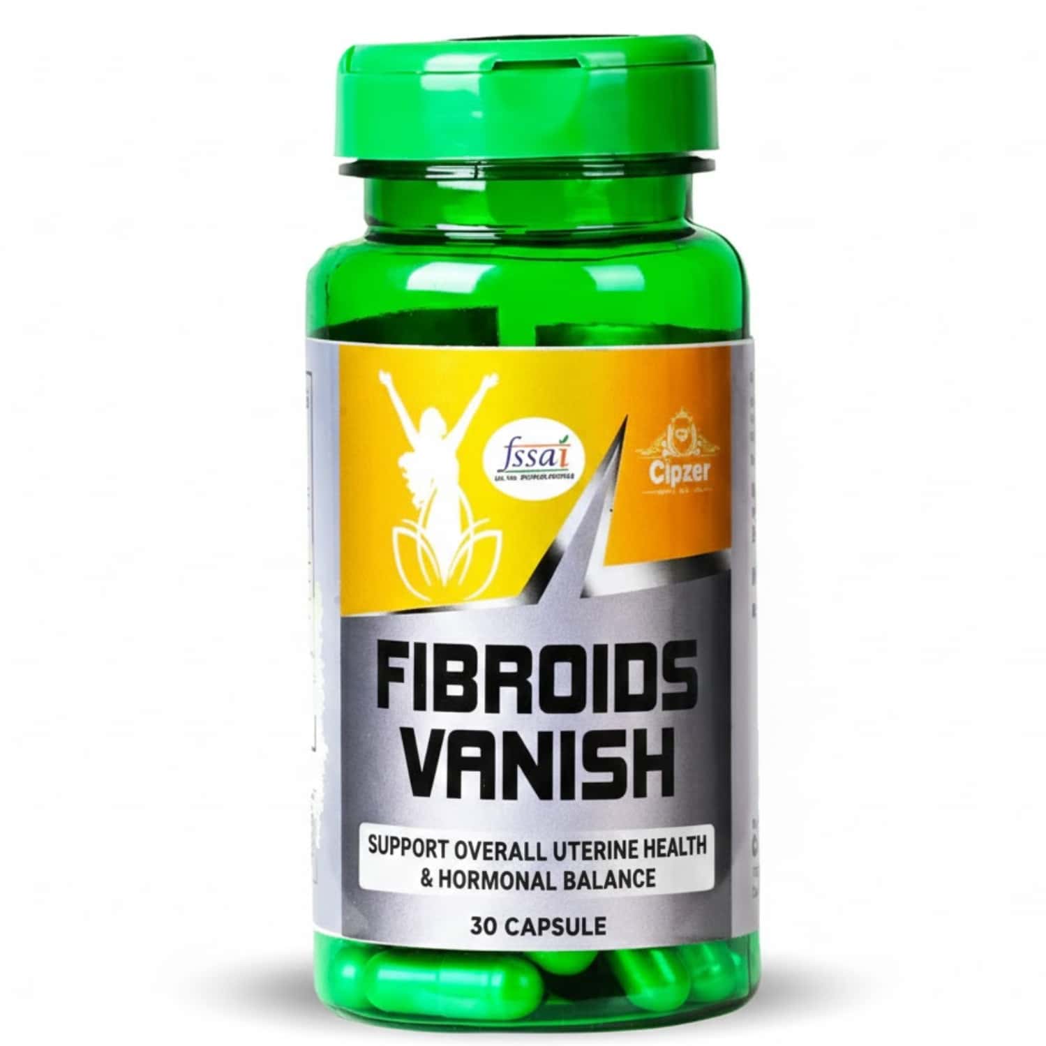 Cipzer Fibroids Vanish Capsule Manage Fibroids In Women | Reproductive & Hormone Balance-30 Capsules