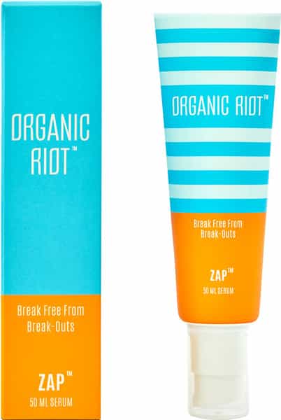 Organic Riot - Zap Anti Acne Serum Tube Of 50 Ml
