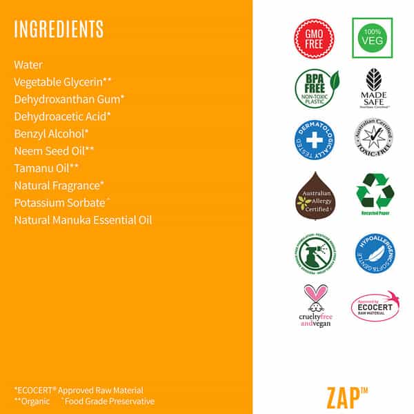 Organic Riot - Zap Anti Acne Serum Tube Of 50 Ml