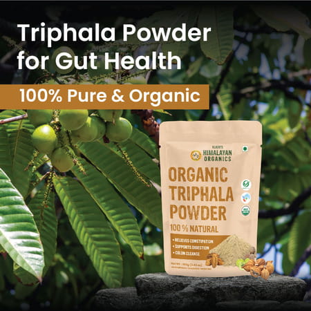 Vlado'S Himalayan Organics Triphala Powder | Triphala Churna | Gut Immune & Intestinal Health - 100g