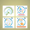Easycare Adult Diaper - Pack Of 10 Soft & Comfort With Double Leakage Perrier (76 X 112 Cm) Size-M