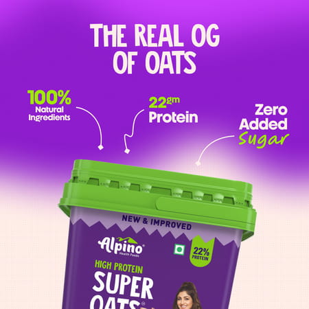 Alpino High Protein Super Oats Chocolate Jar 2.5 Kg