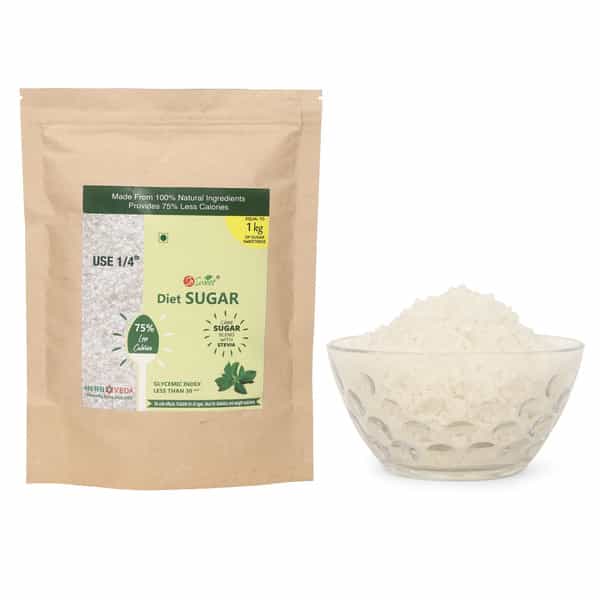 So Sweet 75% Less Calories Diet Sugar Pouch | 250Gm - Low Calorie (Pack Of 4)