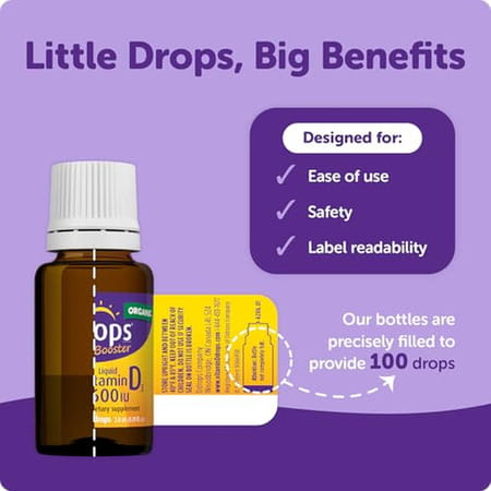 Ddrops Kids Booster 600iu | 100 Drops