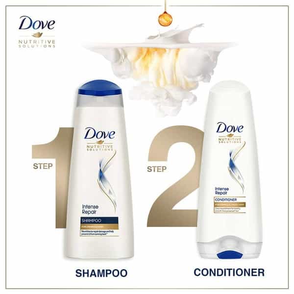 Dove Intense Repair Shampoo - 650 Ml