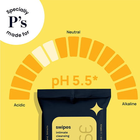 Mymuse Swipe For Women (80 Wipes) Pack Of 8 (V'S +P'S)