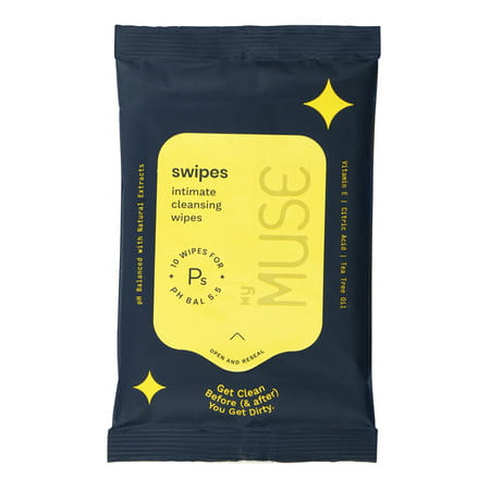 Mymuse Swipe For Women (80 Wipes) Pack Of 8 (V'S +P'S)