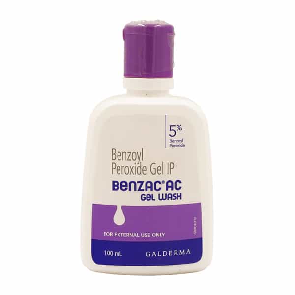 Benzac Ac 5% Bottle Of 100Ml Gel Wash