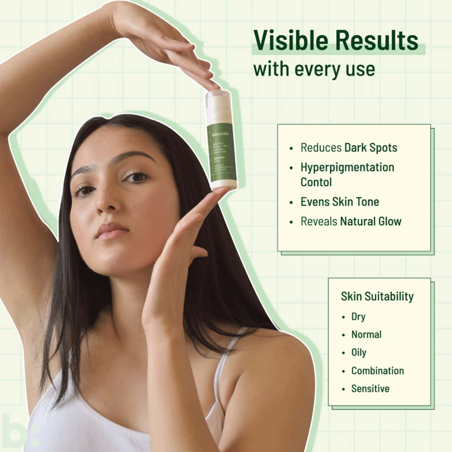 Buy BIOCULE SPOTLESS VITAMIN C FACE SERUM WITH NATURAL ARBUTIN+PHYTOL