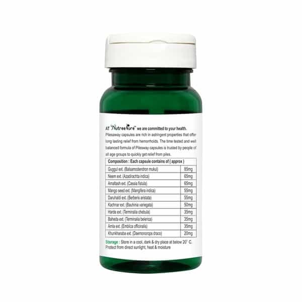 Nutree Pure Pilesaway Capsule 60