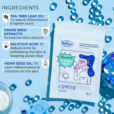The Face Shop Dr.Belmeur Clarifying Ultra Soothing Patches