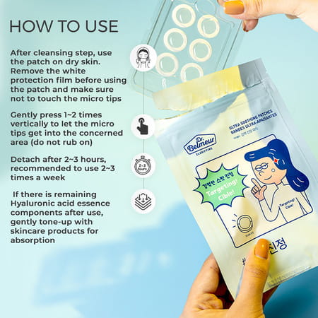 The Face Shop Dr.Belmeur Clarifying Ultra Soothing Patches