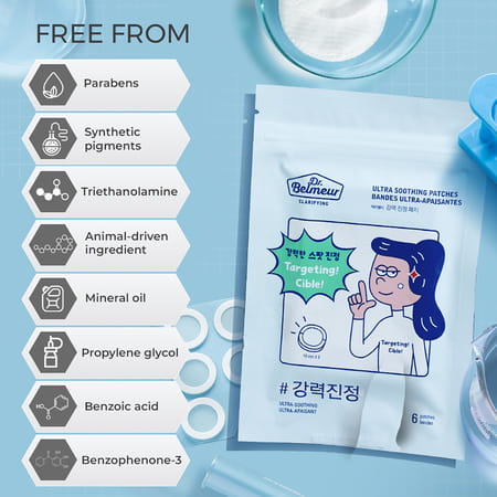 The Face Shop Dr.Belmeur Clarifying Ultra Soothing Patches
