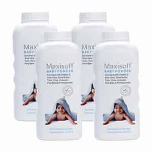 Maxisoft Baby Powder | Bottle | 200 Gm | Pack Of 4