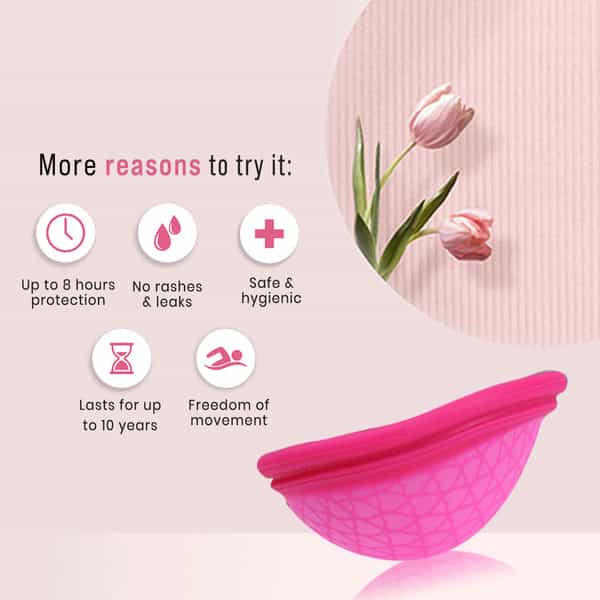 Sirona Reusable Menstrual Cup Disc For Women - Large -1 Unit