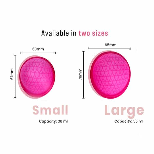 Sirona Reusable Menstrual Cup Disc For Women - Large -1 Unit
