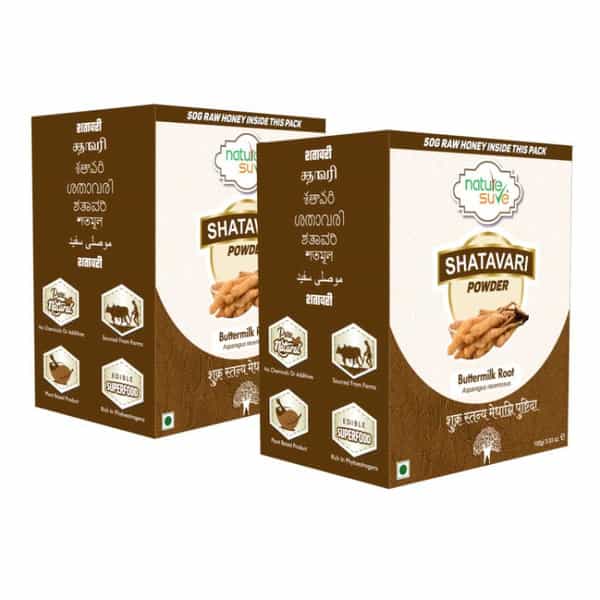 Nature Sure Multani Mitti Face Pack Powder 200G With Rose Water 50Ml - 2 Packs