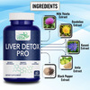 Fitness Veda Liver Detox Supplement | Plant Based Liver Support Supplement | Milk Thistle - 60n