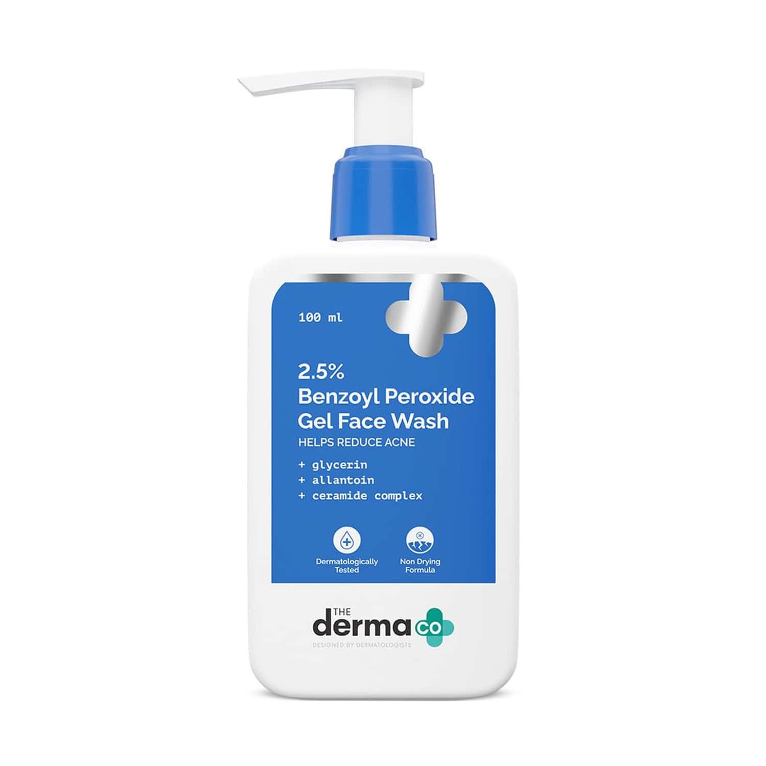 The Derma Co 2.5% Benzoyl Peroxide Gel Face Wash - 100ml