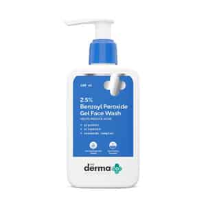 The Derma Co 2.5% Benzoyl Peroxide Gel Face Wash - 100ml