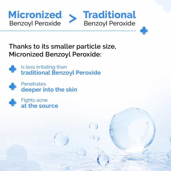 The Derma Co 2.5% Benzoyl Peroxide Gel Face Wash - 100Ml