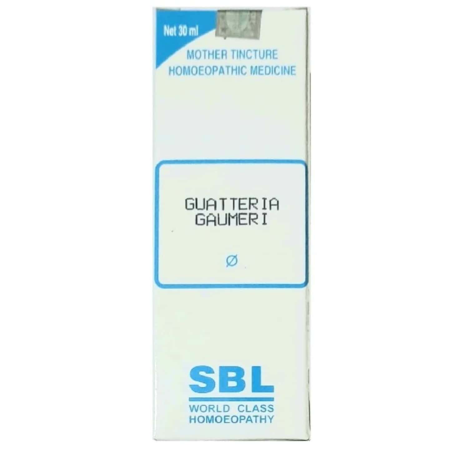 Sbl Guatteria Gaumeri Mother Tincture Q 30 Ml Pack Of 3