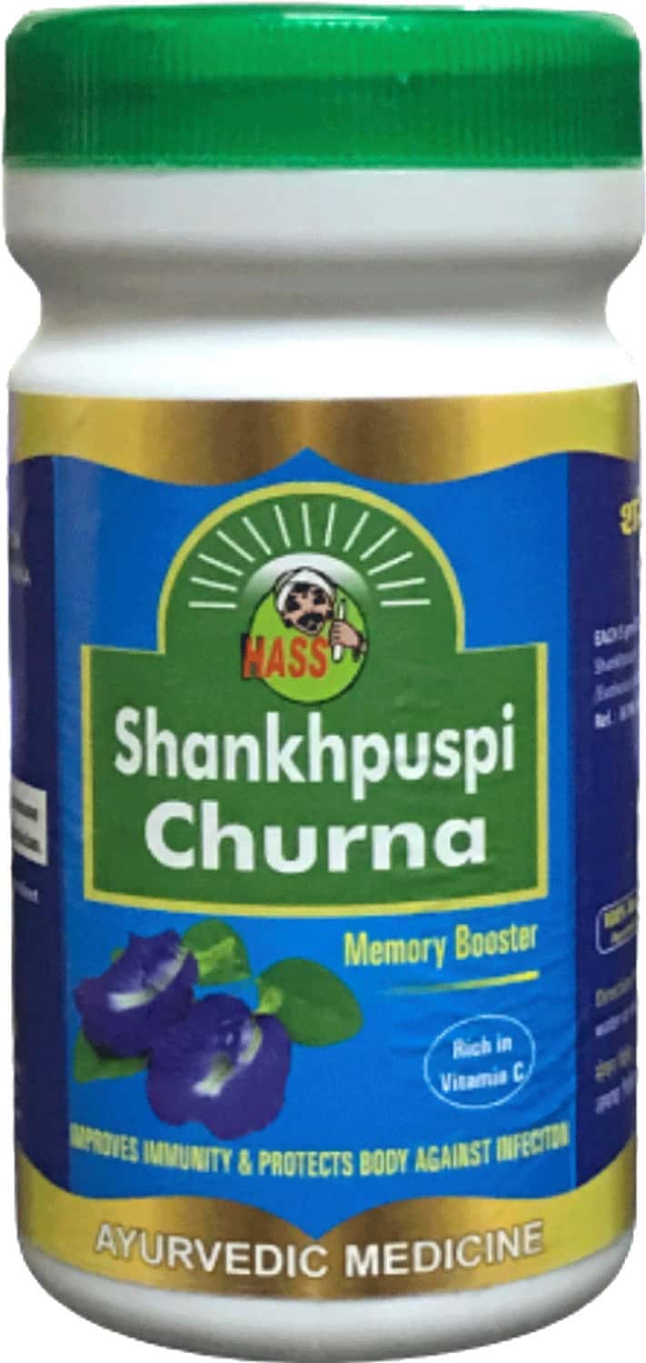 Hass Shankpuspi Churna - Shankpushpi Powder - For Memory For Brain For Hair (1x500 Gram)