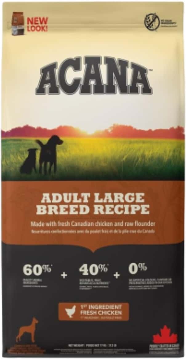 Acana Adult Large Breed Dry Dog Food | Grain Free Dog Food For All Life Stages | 17 Kg