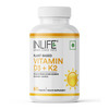 Inlife Vitamin D3 K2 Supplement | Derived From Lichen (Plant Based) & Vitamin K2 (Mk7) | Veg - 60N