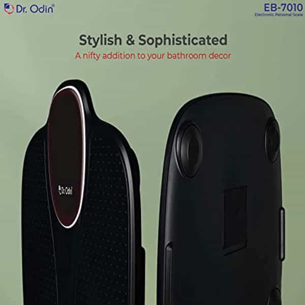 Dr. Odin Electronic Personal Scale Black-Eb-7010