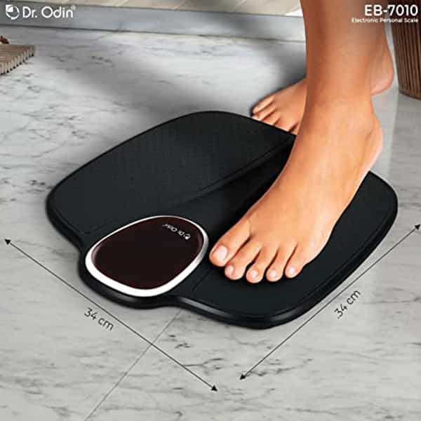 Dr. Odin Electronic Personal Scale Black-Eb-7010