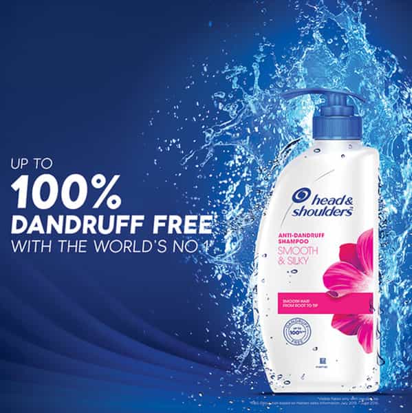Head And Shoulders Anti Dandruff Smooth And Silky Shampoo 650 Ml