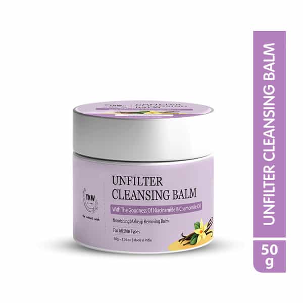 Tnw The Natural Wash Unfilter Cleansing Balm | Makeup Remover & Deep Cleanser 50 Gm